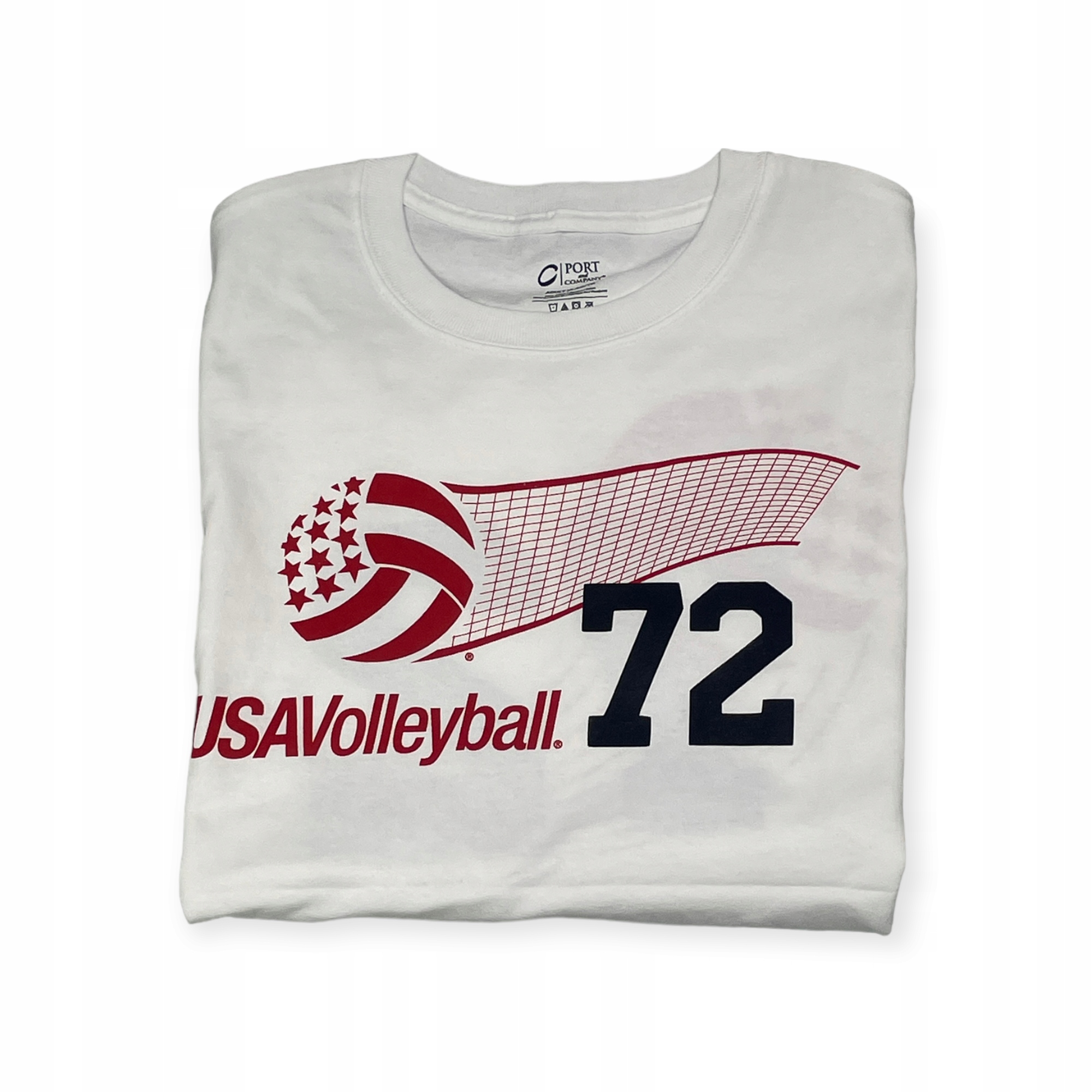 Koszulka męska PORT&COMPANY USA VOLLEYBALL XL Rozmiar XL