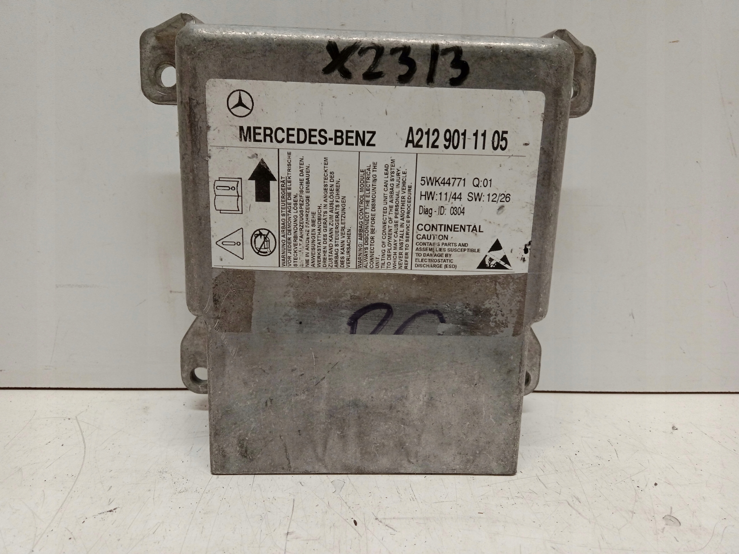 MERCEDES E W212 MODUŁ SENSOR AIR-BAG A2129011105