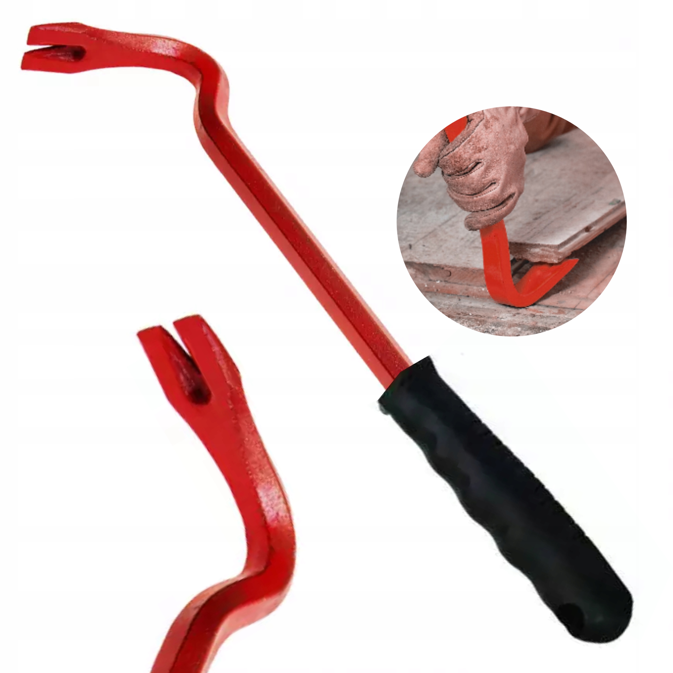 

Dedra Łom Z Rączką Gumową 13L130 300MM380G