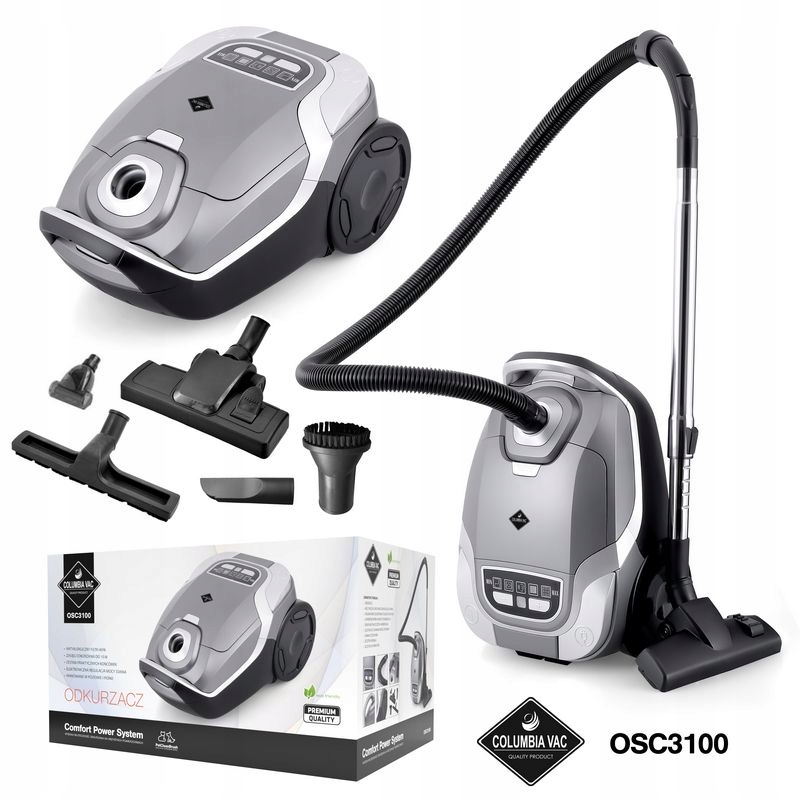 Vysavač Columbiavac Ultra výkonný inteligentní Turbokartáč 4200 W