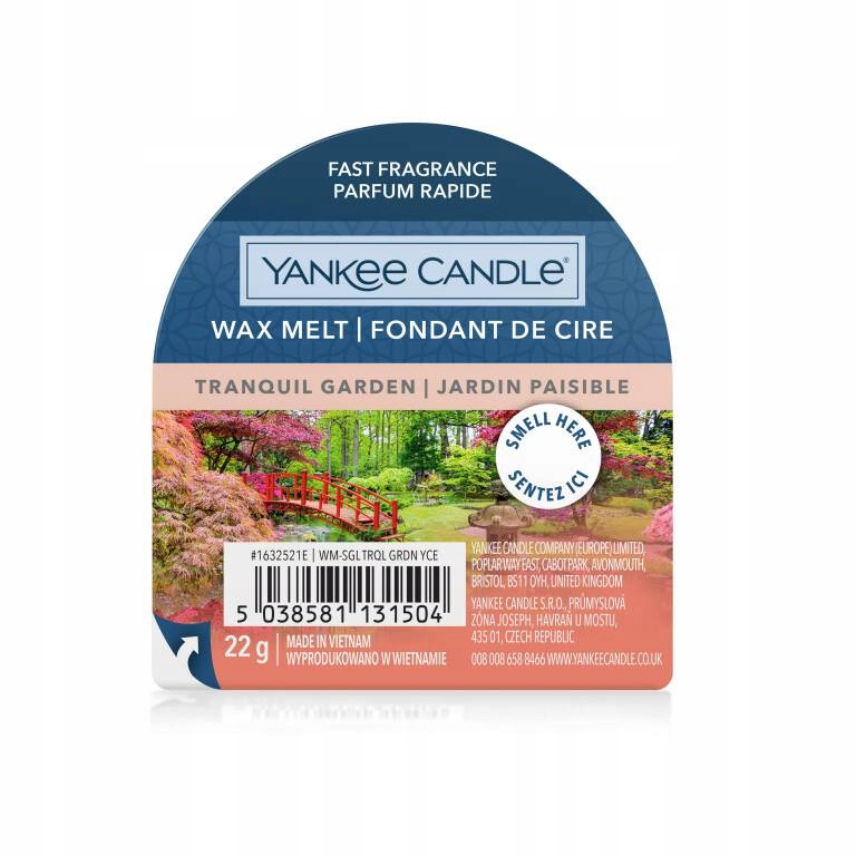 

Tranquil Garden - Yankee Candle - wosk zapachowy
