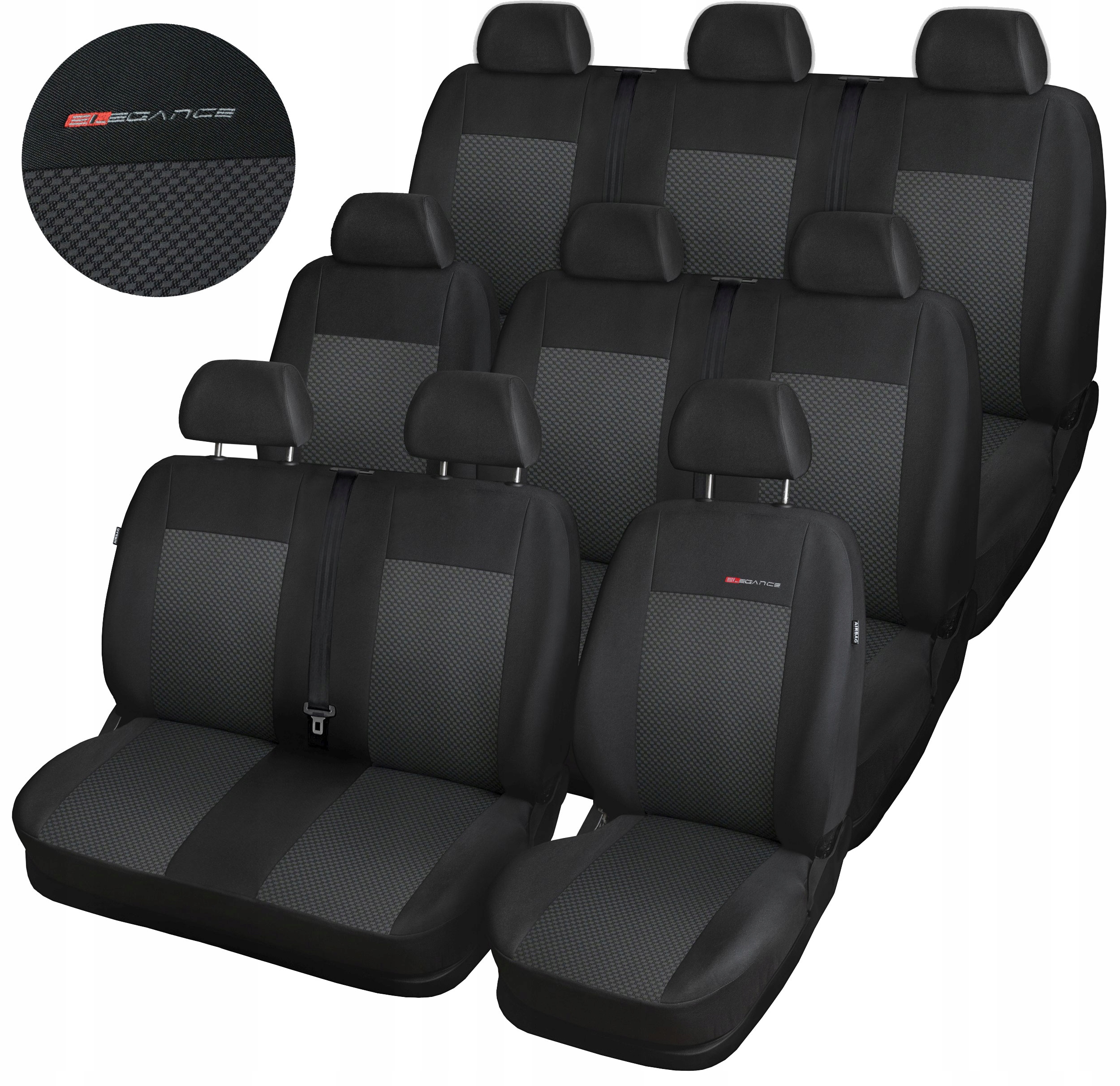 Meracie kryty pre Vw T6 9os od roku 2015. P3