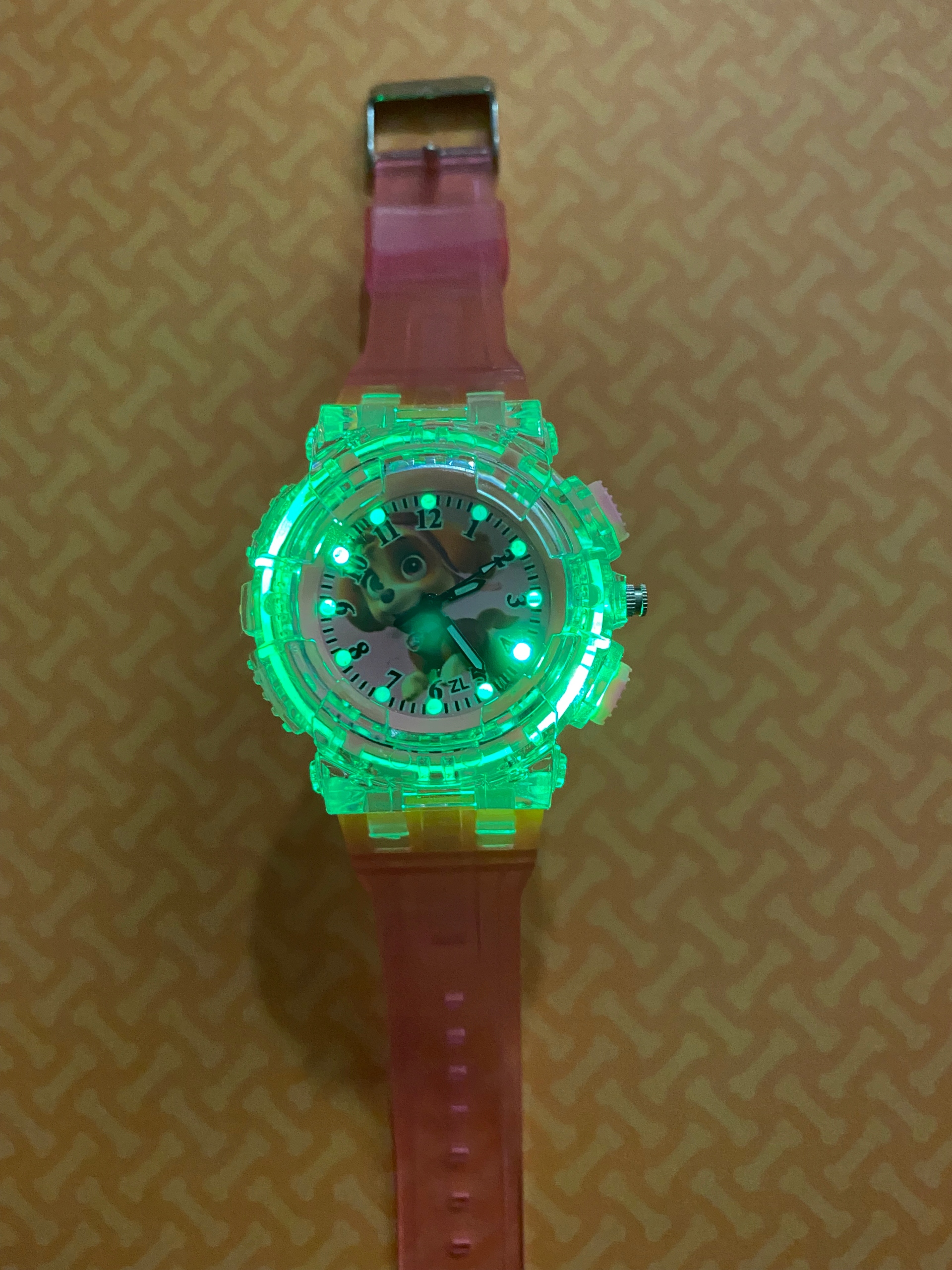 PAW PSI PATROL ZEGAREK LED CHASE ŚWIECĄCY Marka Inna marka