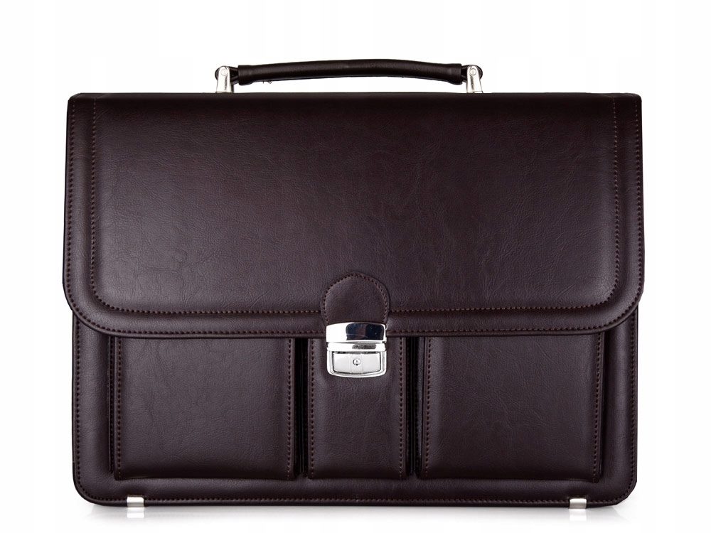 BRĄZOWA AKTÓWKA TECZKA NA DOKUMENTY SOLOME DOVER