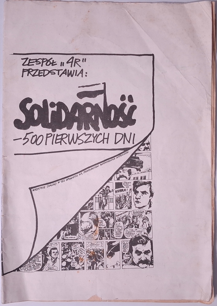 SOLIDARNOŚĆ 500 PIERWSZYCH DNI komiks