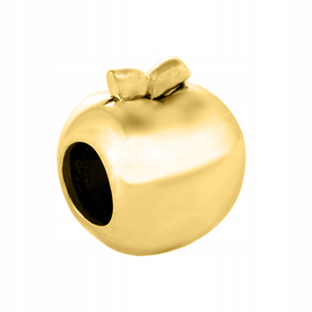 Charms zlaté jablko Apple ovoce stříbro 925