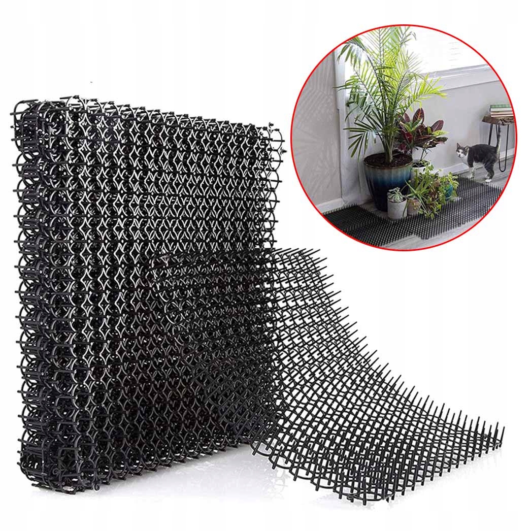 Podložka Odpuzující Kočky Do Zahrady, Pásky Na Ostnaté Odstrašovací Pásky 10 Ks