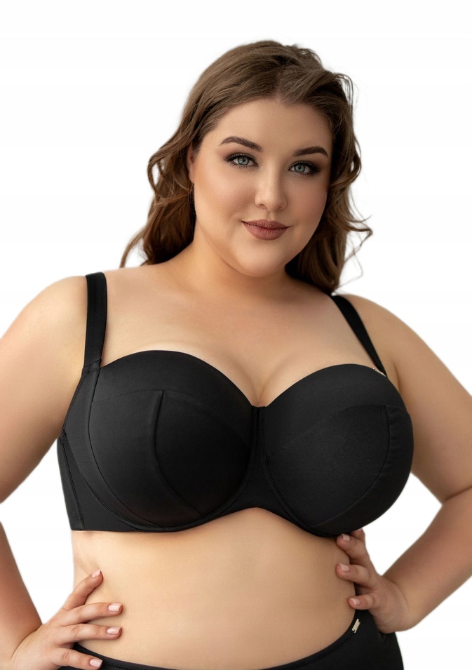 Krisline Plavková Podprsenka Beach Černá Soft 65I