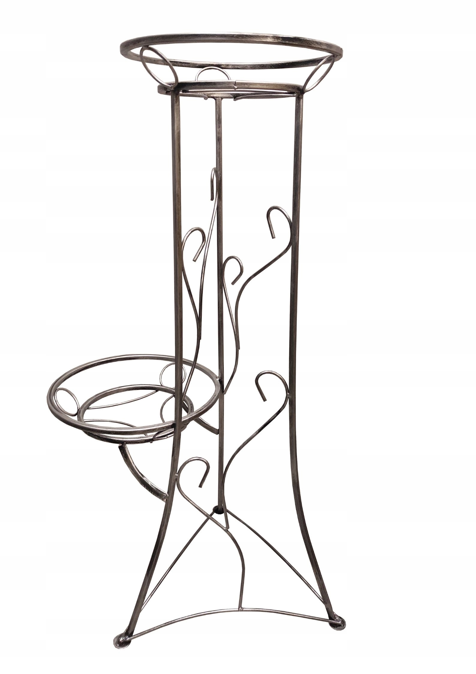 

Kwietnik na dwa kwiaty dekoracja salon stojak