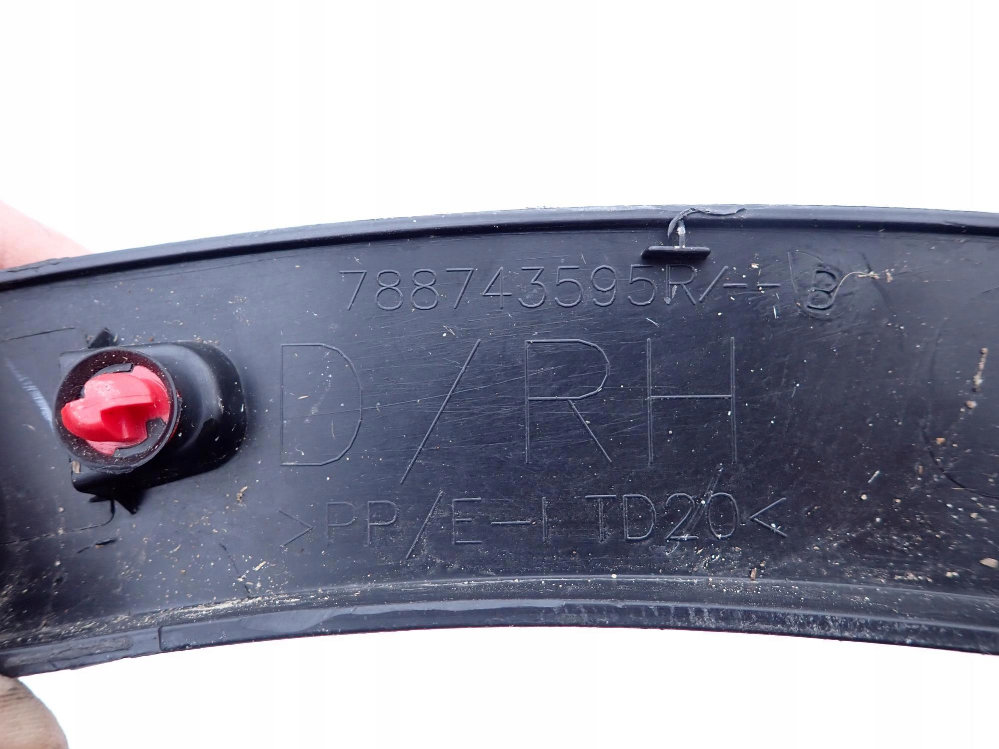 RENAULT KADJAR 15-22 moulding cap right rear part