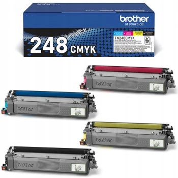 Brother TN248VAL, toner sada Cmyk (4x1000 stran)