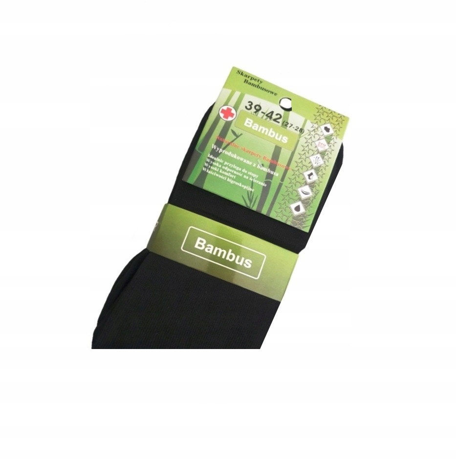 SKARPETY męskie BAMBUSOWE garnitur rozm: 39-42 EAN (GTIN) 6933000400010