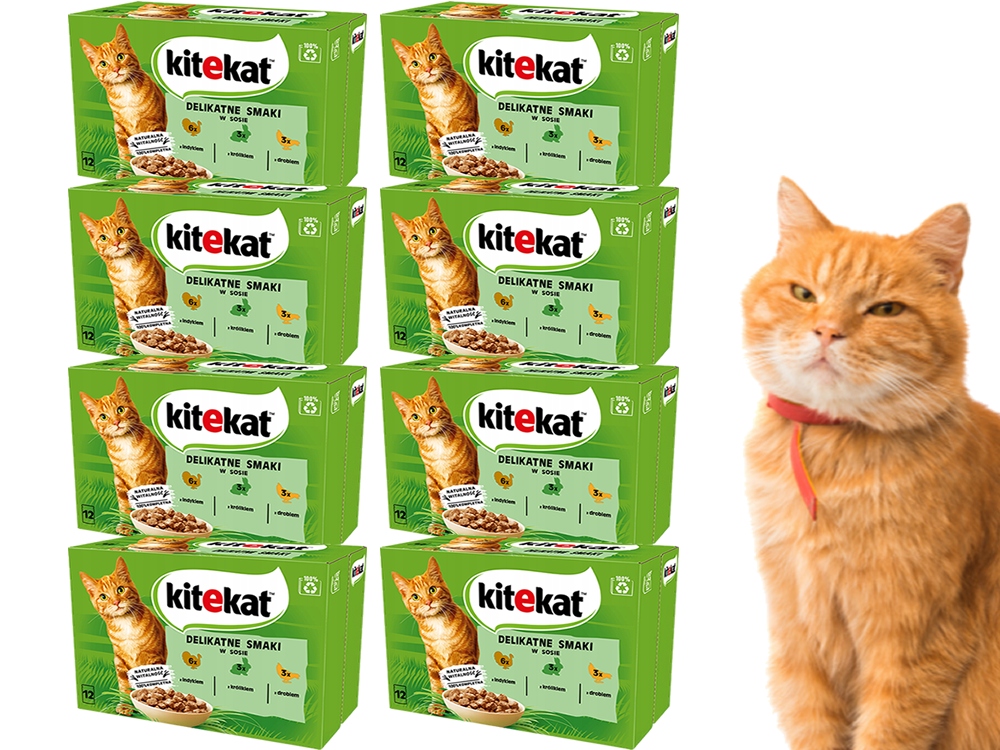 Kitekat Delikatne Smaki 96x 85g