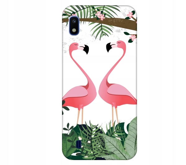 

Etui pokrowiec do Samsung Galaxy A10 Flamingi lato