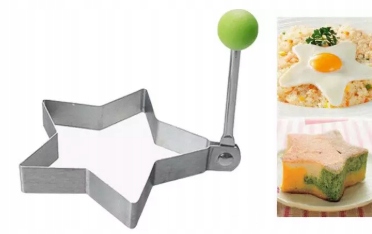 FORMA FOREMKA DO JAJEK SADZONYCH RYŻU GWIAZDKA Waga produktu z opakowaniem jednostkowym 0.1 kg