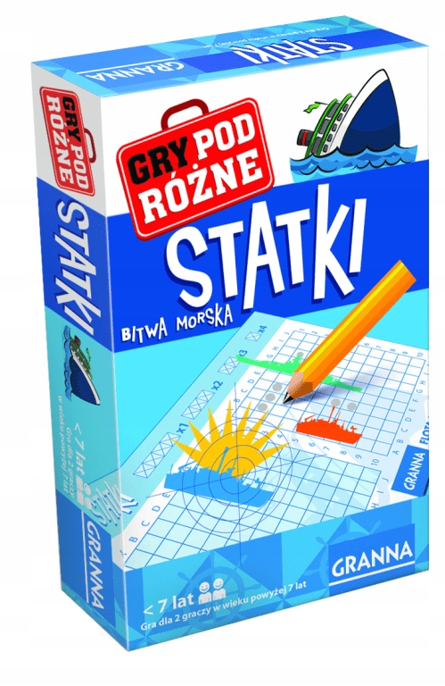 

Statki. Bitwa morska. Gra podróżna. Granna