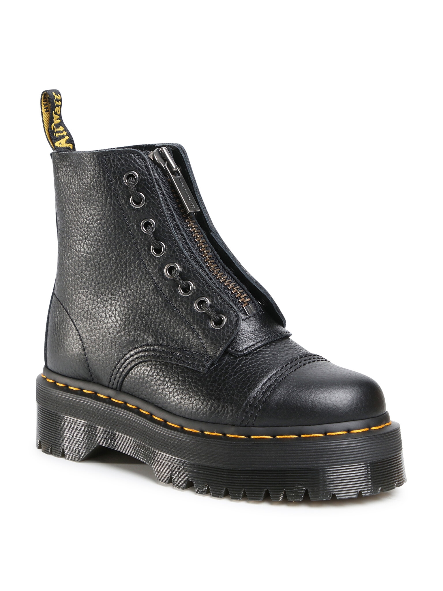 Dr. Martens Černé Kanady Z Přírodní Kůže Se Zipem 43 Opa