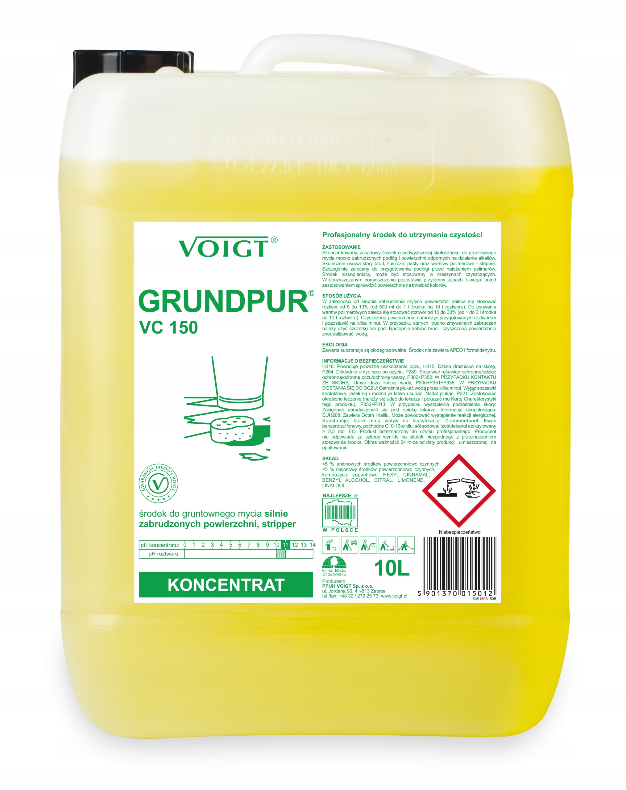 

Voigt Grundpur VC150 płyn do gruntownego mycia 10L