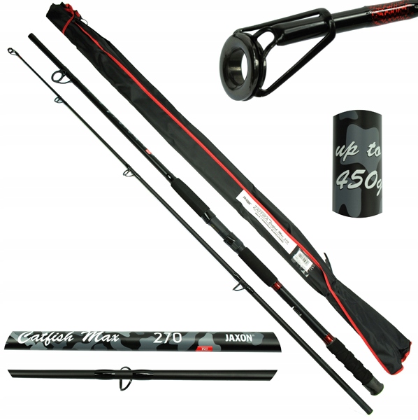 wędka Sumowa karpiowa Mocna Jaxon Tenesa Catfish 2,7m 450g