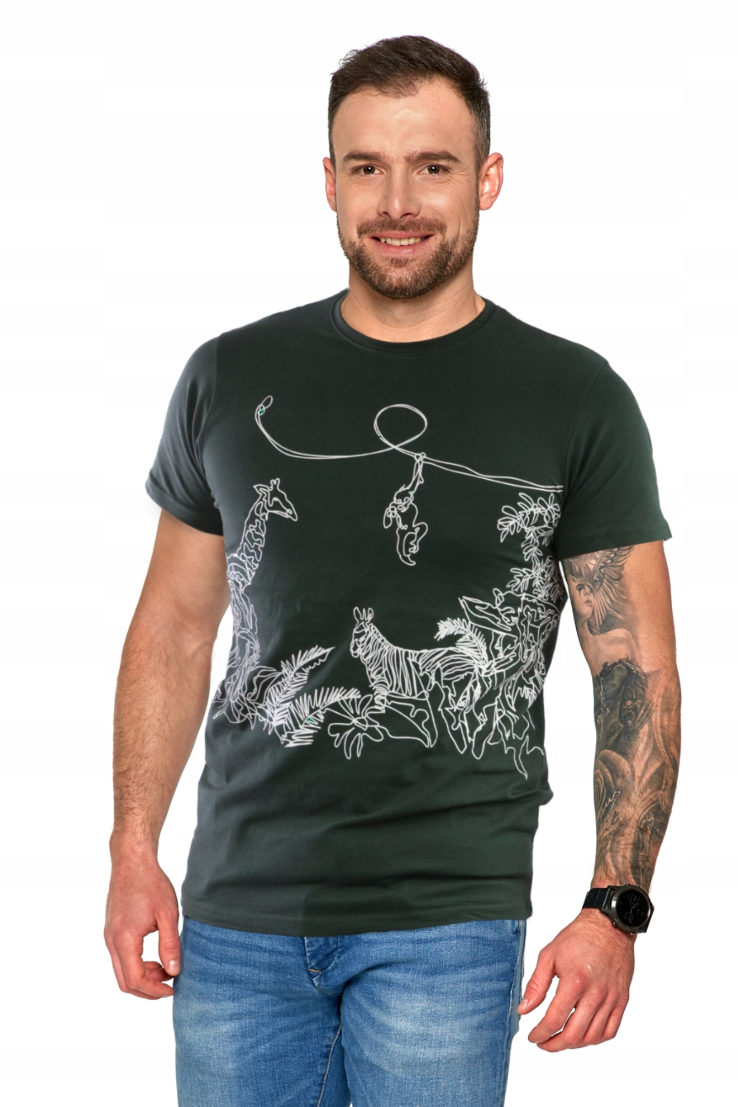 

T-shirt męski Afryka OTS1600-004