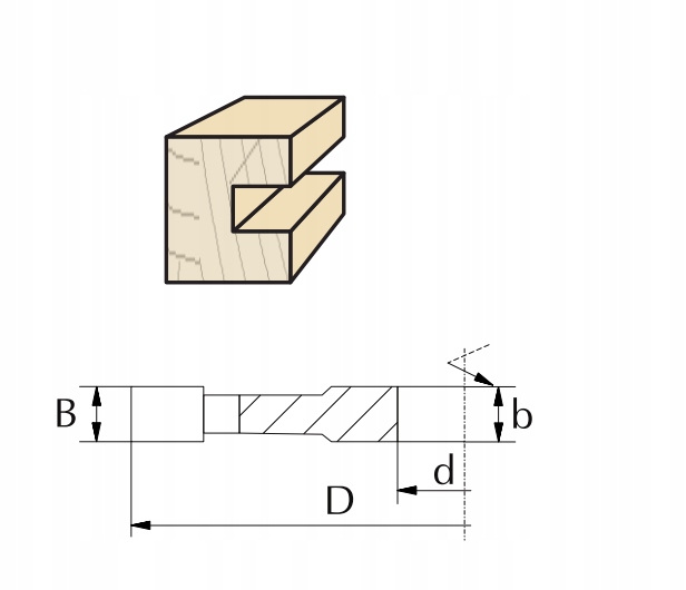 FABA FREZ NASADZANY PROSTY HSS 125x40x6Z / H18 mm Marka Faba