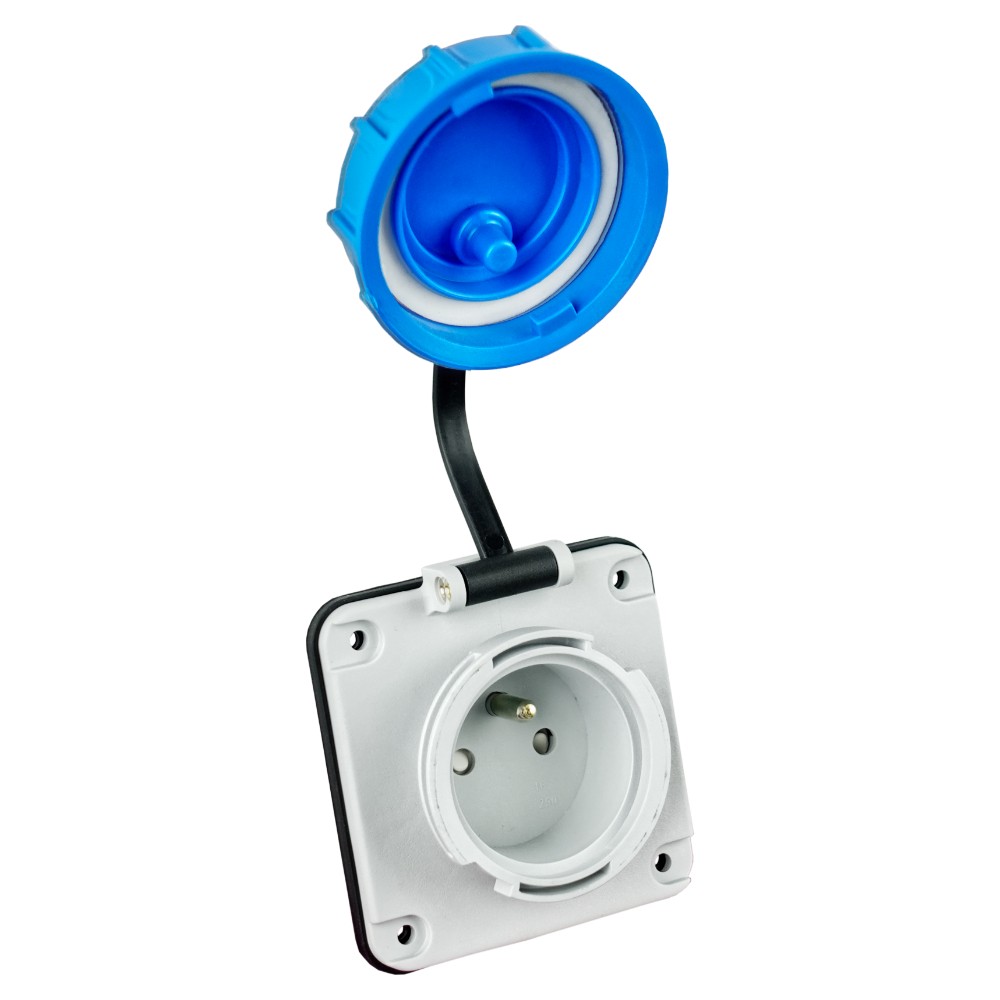 

Gniazdo hermetyczne tablicowe 230V IP68