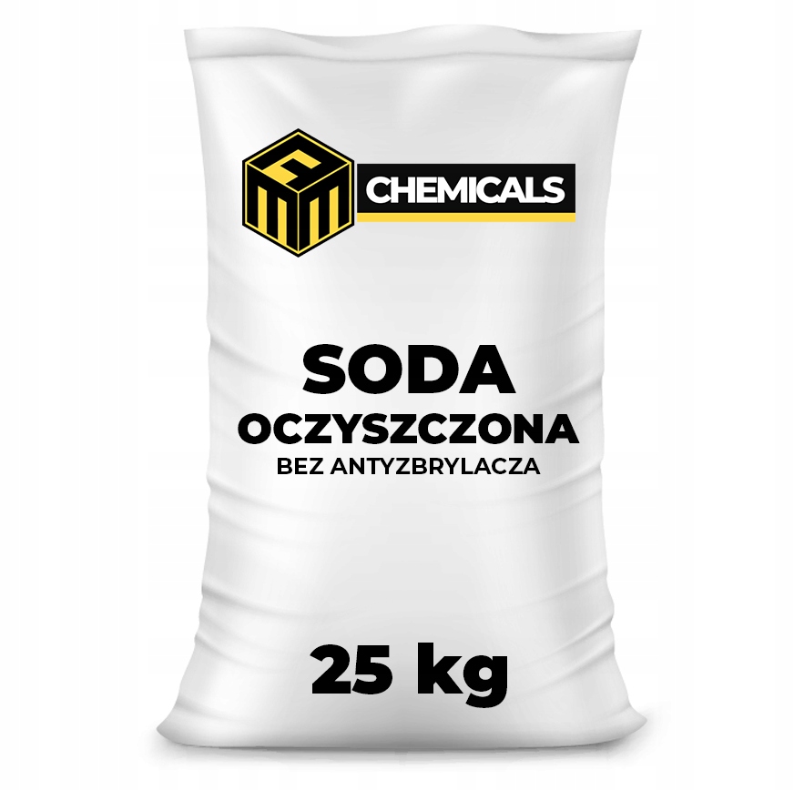 

Soda Oczyszczona 25KG Bez Antyzbrylacza