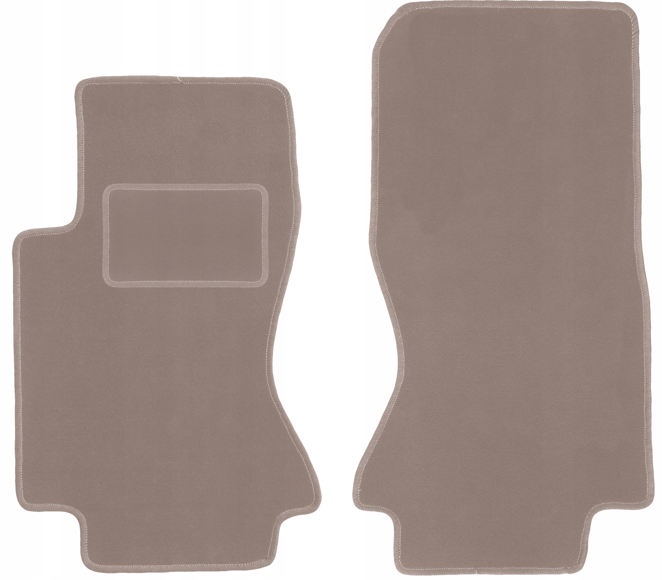 килимки bezowe спереду: Jaguar S-Type X204 седан 2002-2008