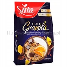 Levně Sante Granola Gold Čokoláda Pomeranč 300 G