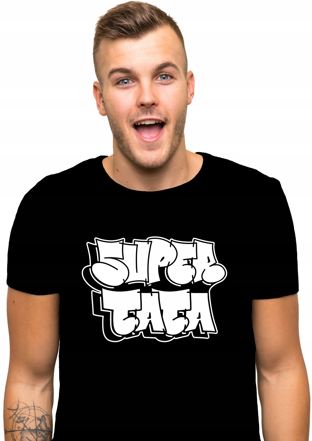

koszulka Super Tata Dzień Ojca Dla Taty prezent