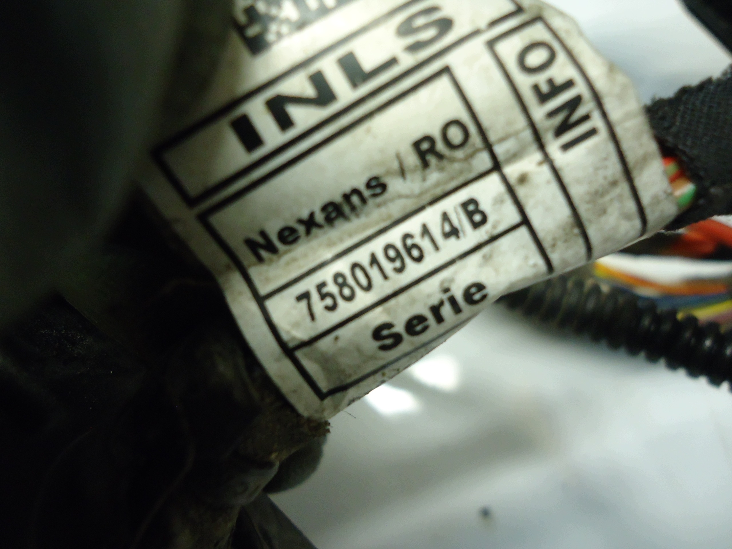 BMW 3 E90 2.0D N47D20 bundle motor wiring 8507213