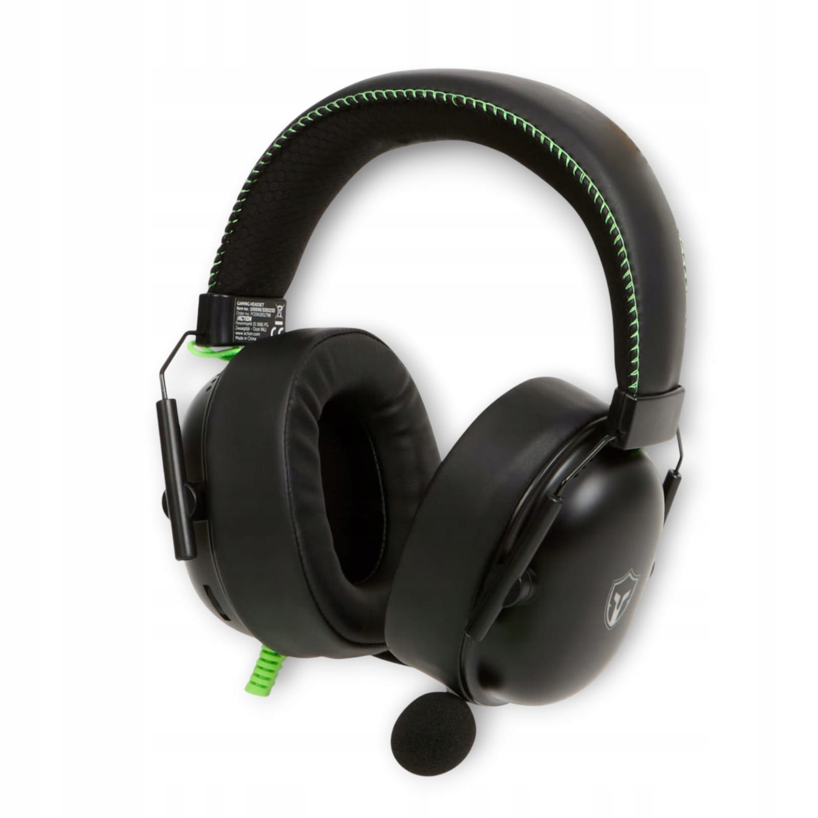 Herní sluchátka Battletron s Rgb podsvícením – černá