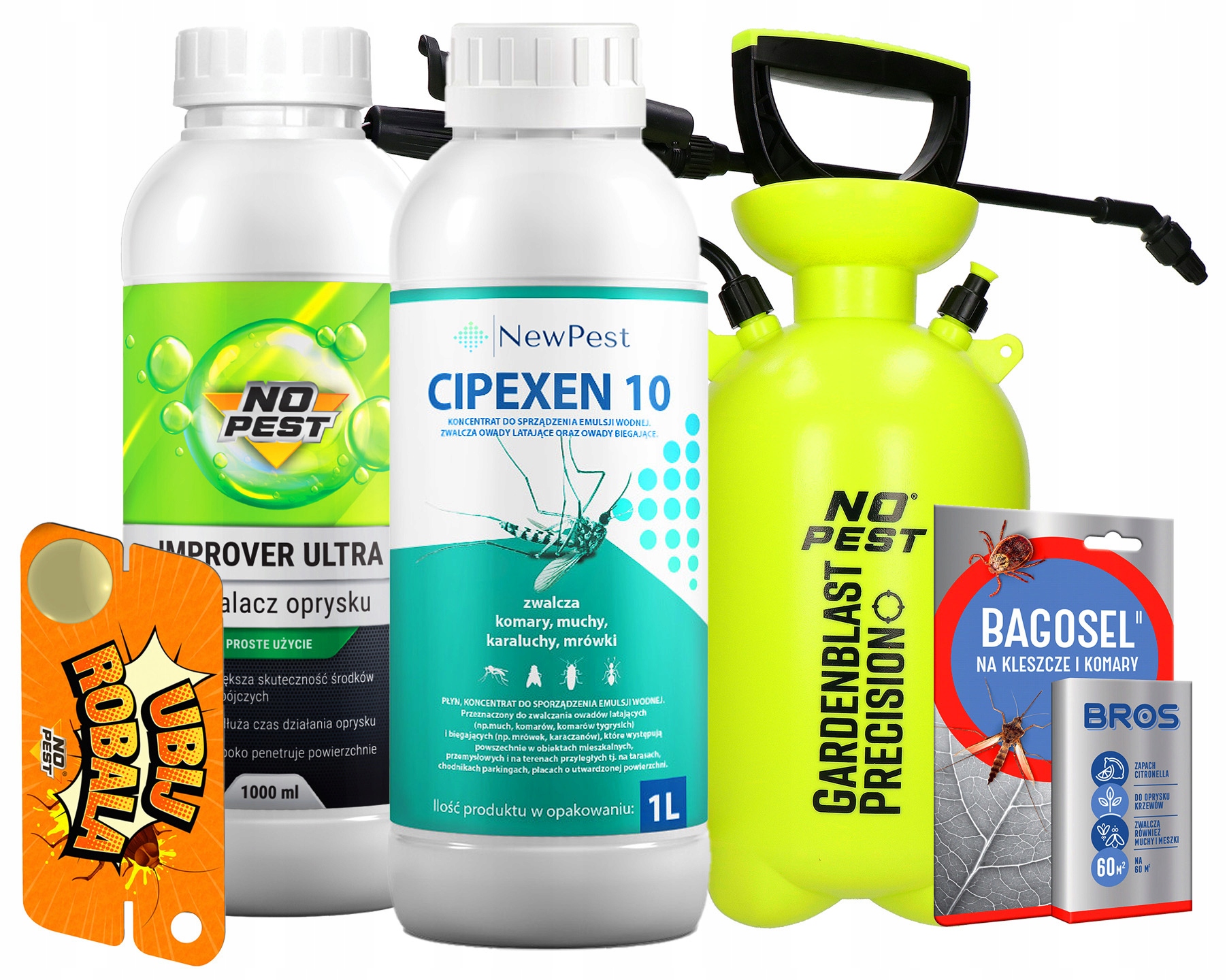 Oprysk Na Komary I Kleszcze Cipexen 1L Opryskiwacz Utrwalacz Gratisy