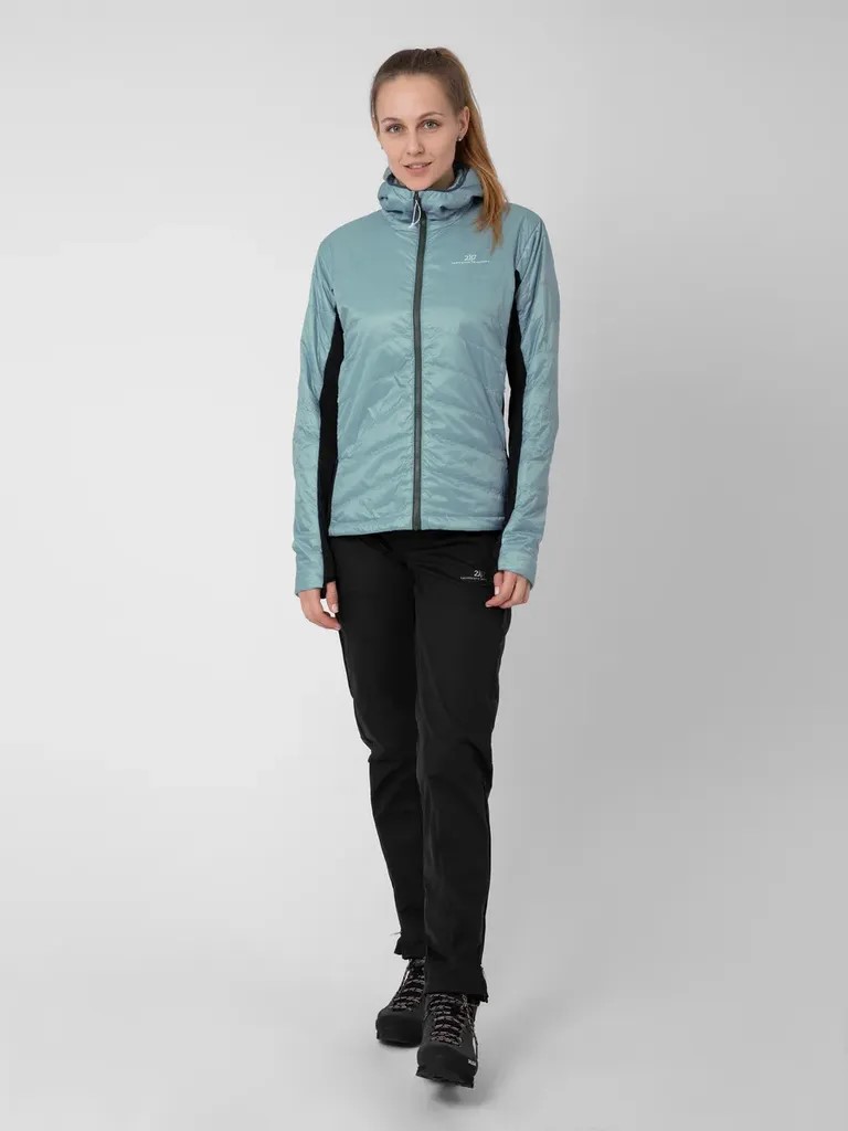 2117 of Sweden Kruppa dámská hybridní bunda s kapucí Ocean XXL