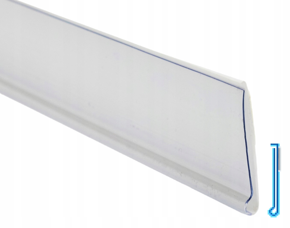 LISTWA CENOWA SAMOPRZYLEPNA Z OSŁONKĄ PRZECIWPYŁOWĄ - 26X988 MM - 10 SZT Marka inny