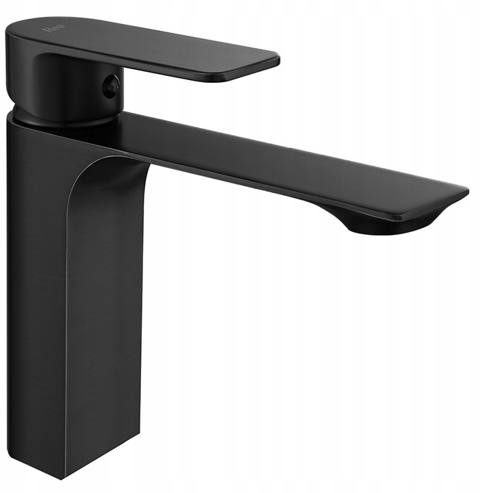 Umývadlová batéria čierna nízka Rea Urban Low Black Mat na umývadlo