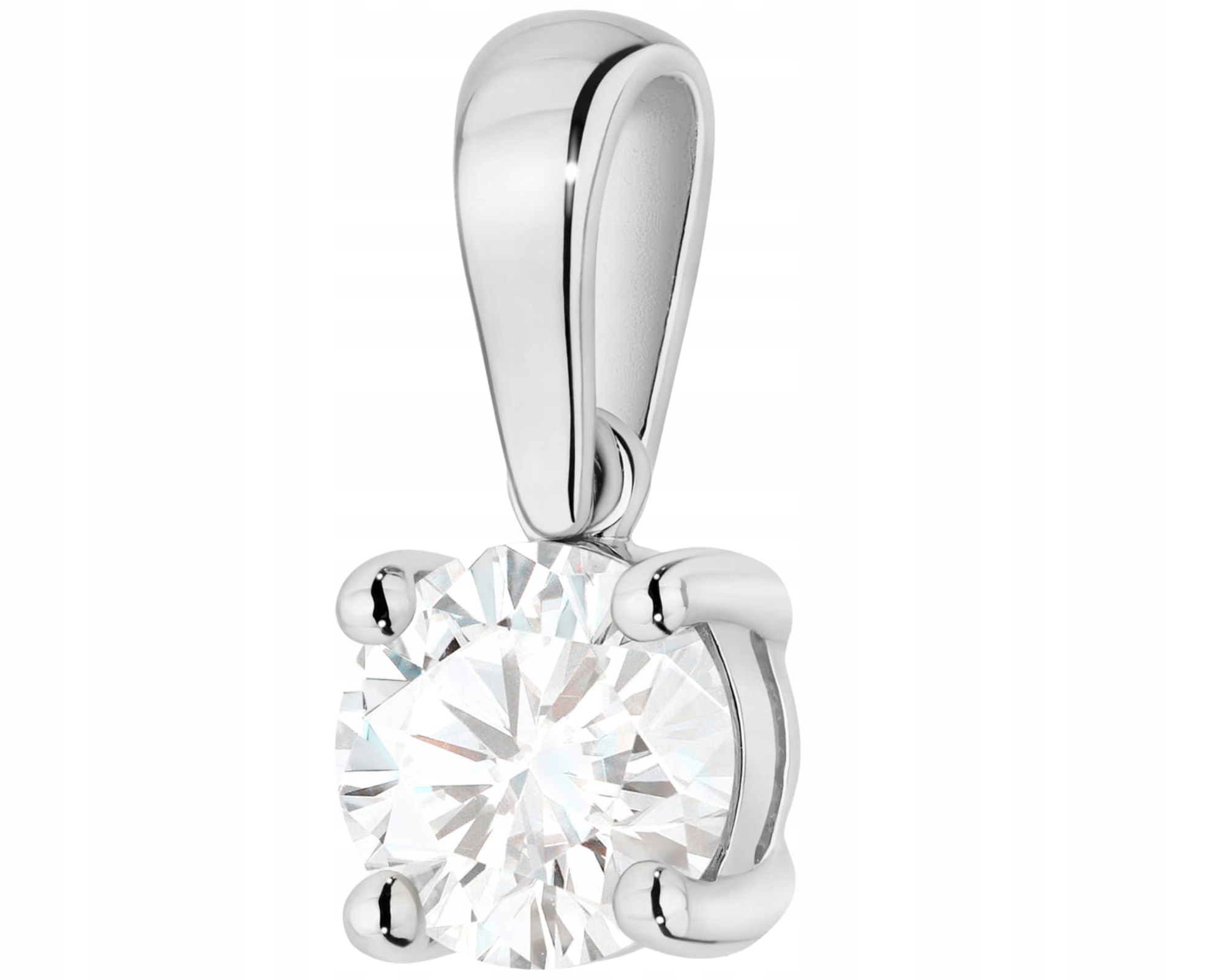 Bílé Zlato Přívěsek S Diamantem 1,00 Ct 585 Šperky Módní Dárek