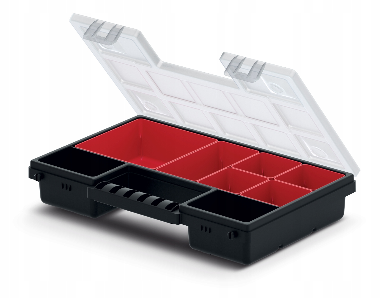 ORGANIZER SKRZYNKA NARZĘDZIOWA KUWETA NORB 12 287X186X50 Z PRZEGRODAMI