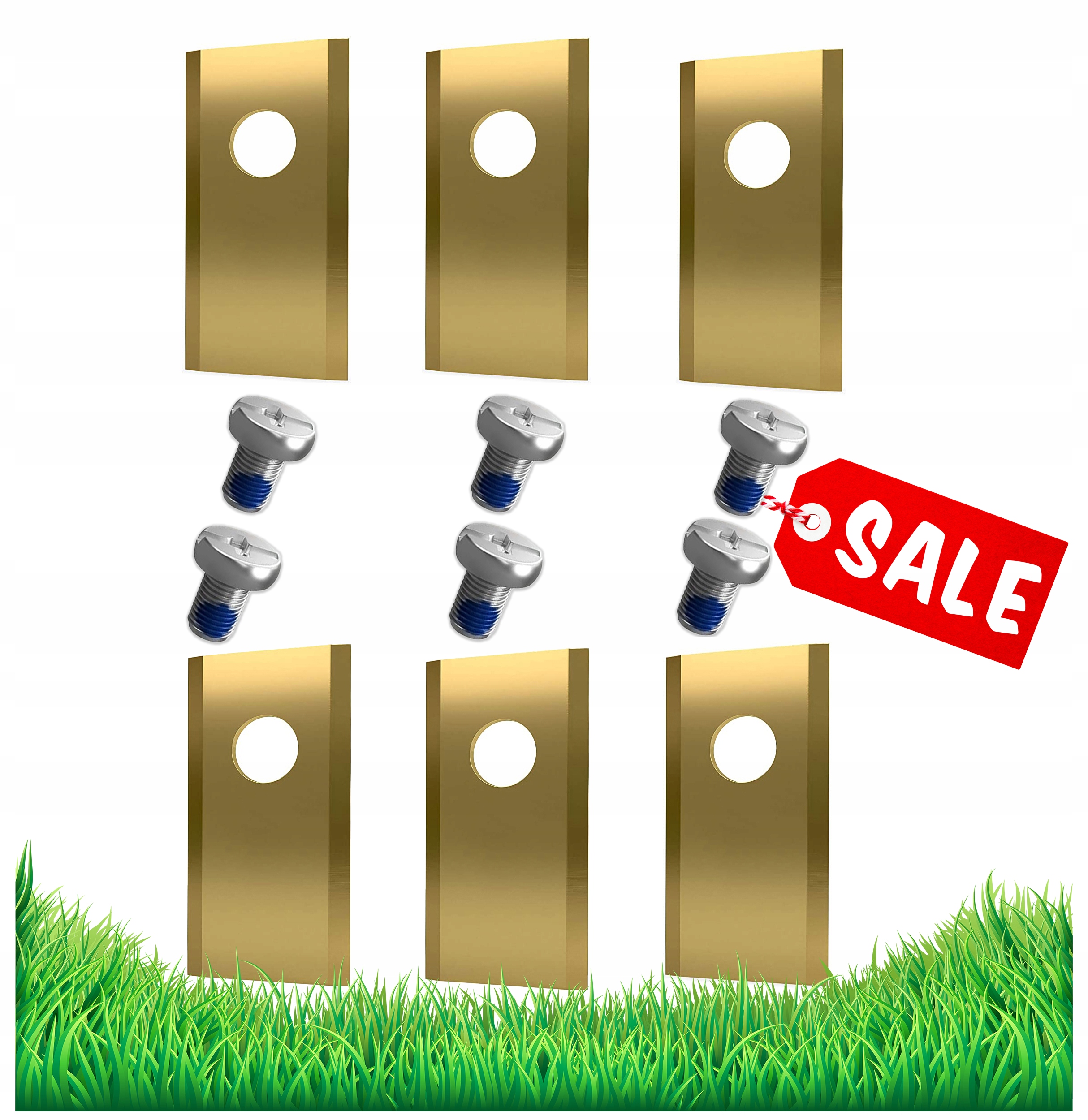 Nůžky Pro Sekačku Parkside Pmra Pmrda A1 B2 Titanové Premium 6 ks