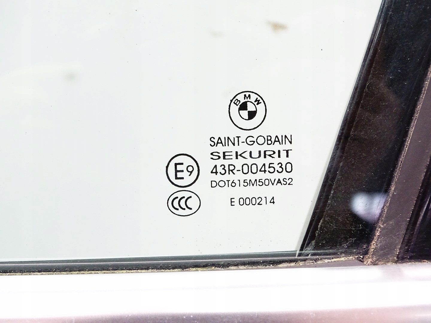 door left front left front window BMW X5 E70 LAKIER 416 CARBONSCHWARZ