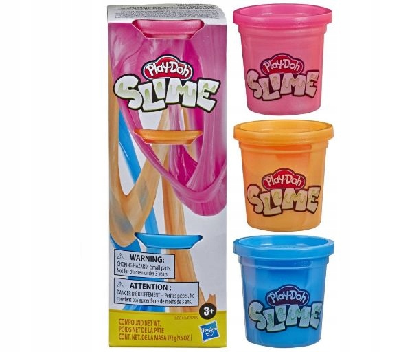 

Play Doh Slime 3 Rodzaje Po 1 Szt. 3-PAK Hasbro