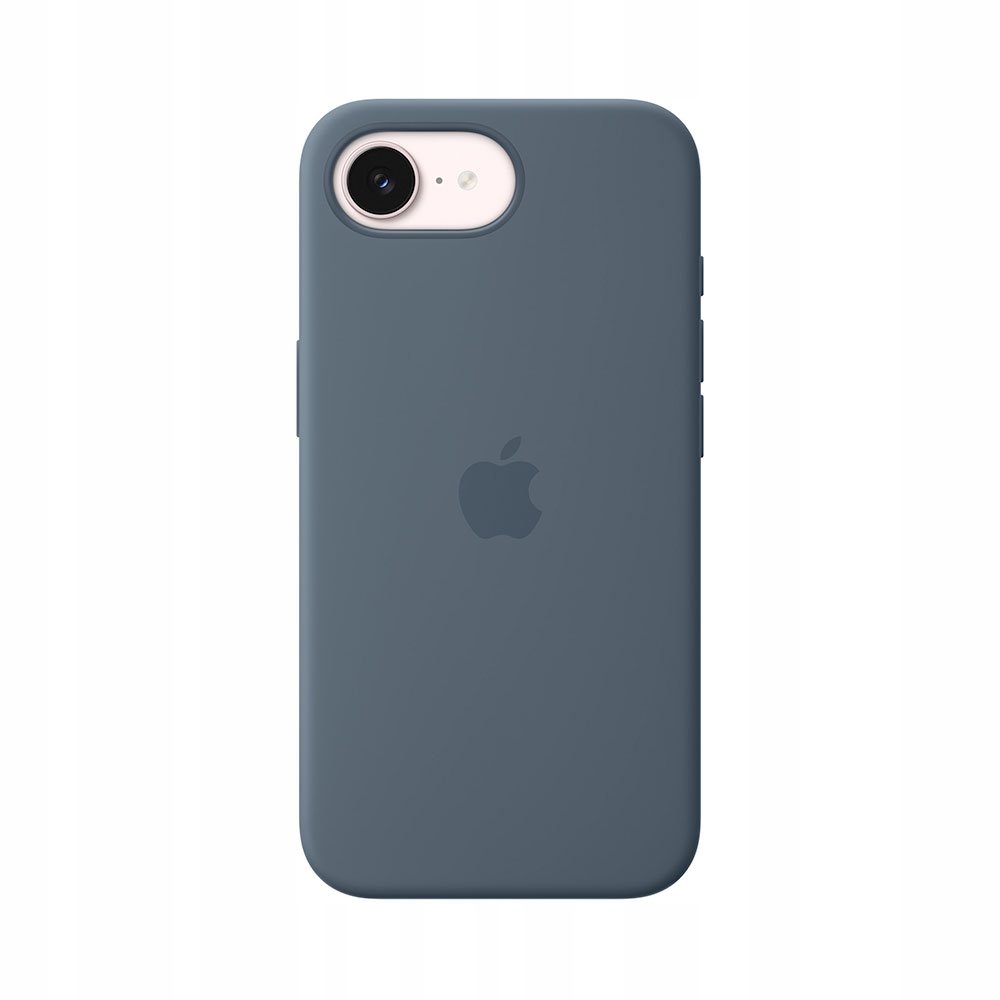 iPhone 17e Silicone Case with MagSafe – Anchor Blue MHWE4ZM/A