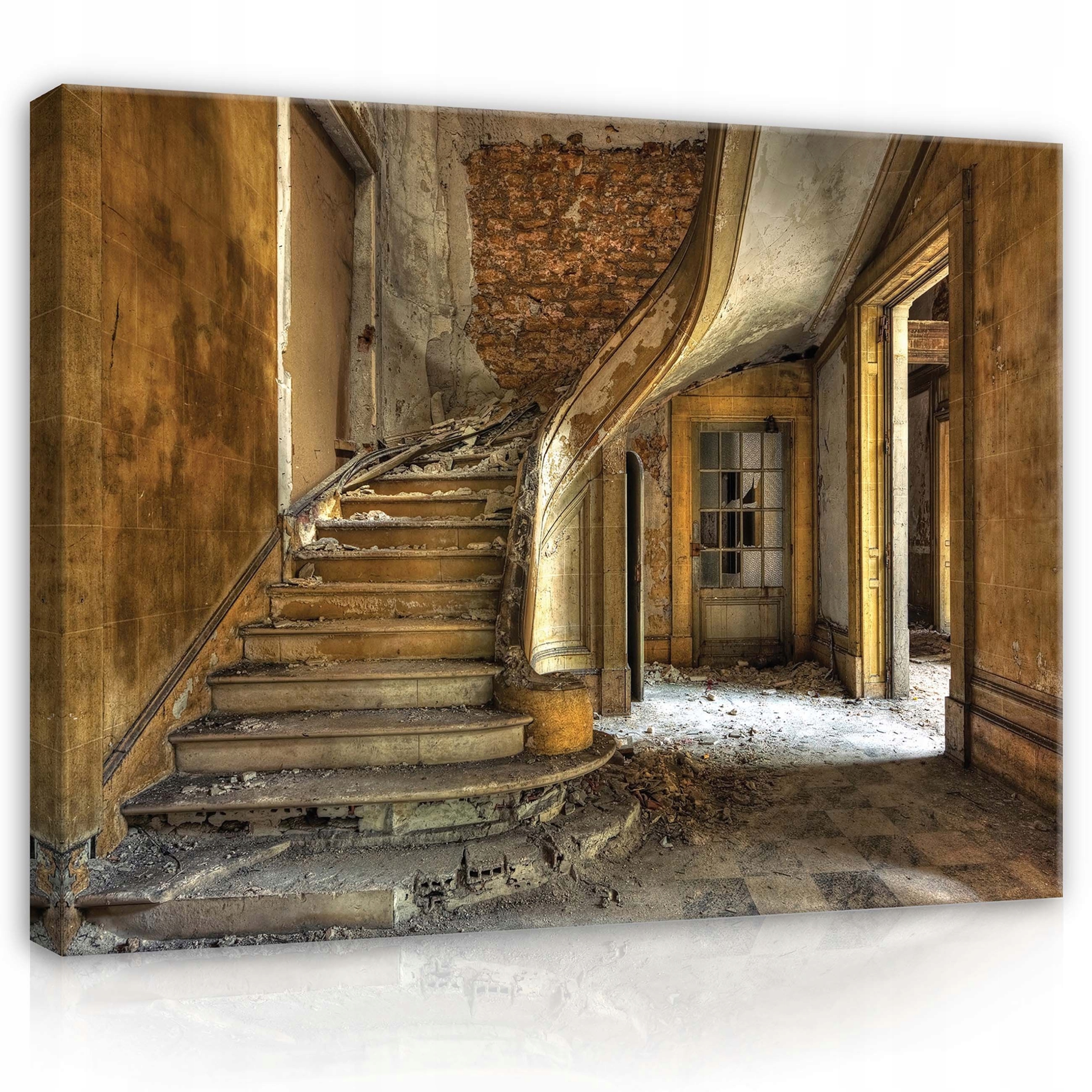 Obraz 80x60 Zanedbání opuštění ruiny stáří čas melancholie