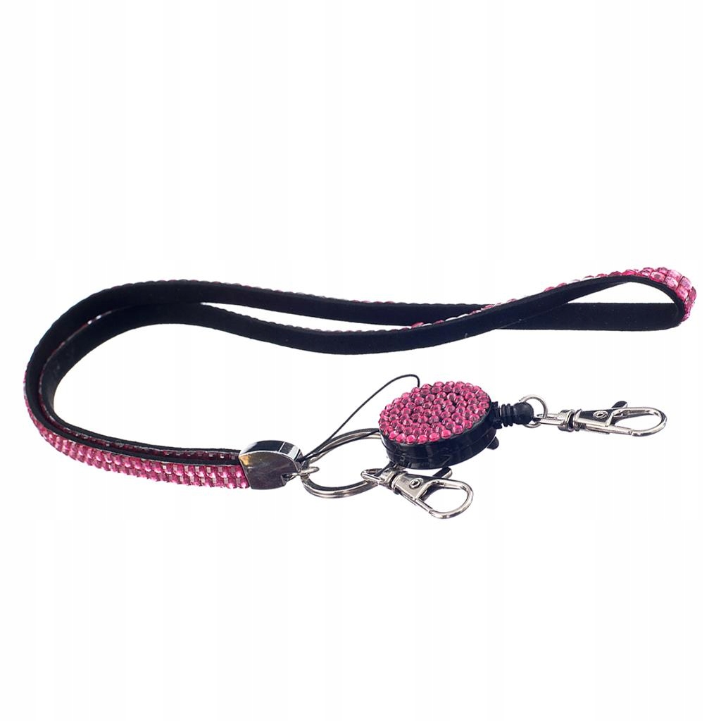 

Modna smycz na szyję ze stopu Rhinestone Odznaka