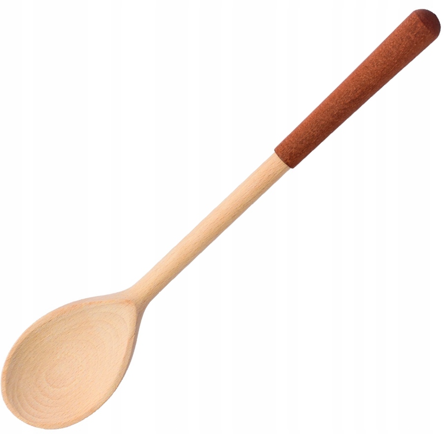 

Łyżka drewniana z brązową nakładką Eko