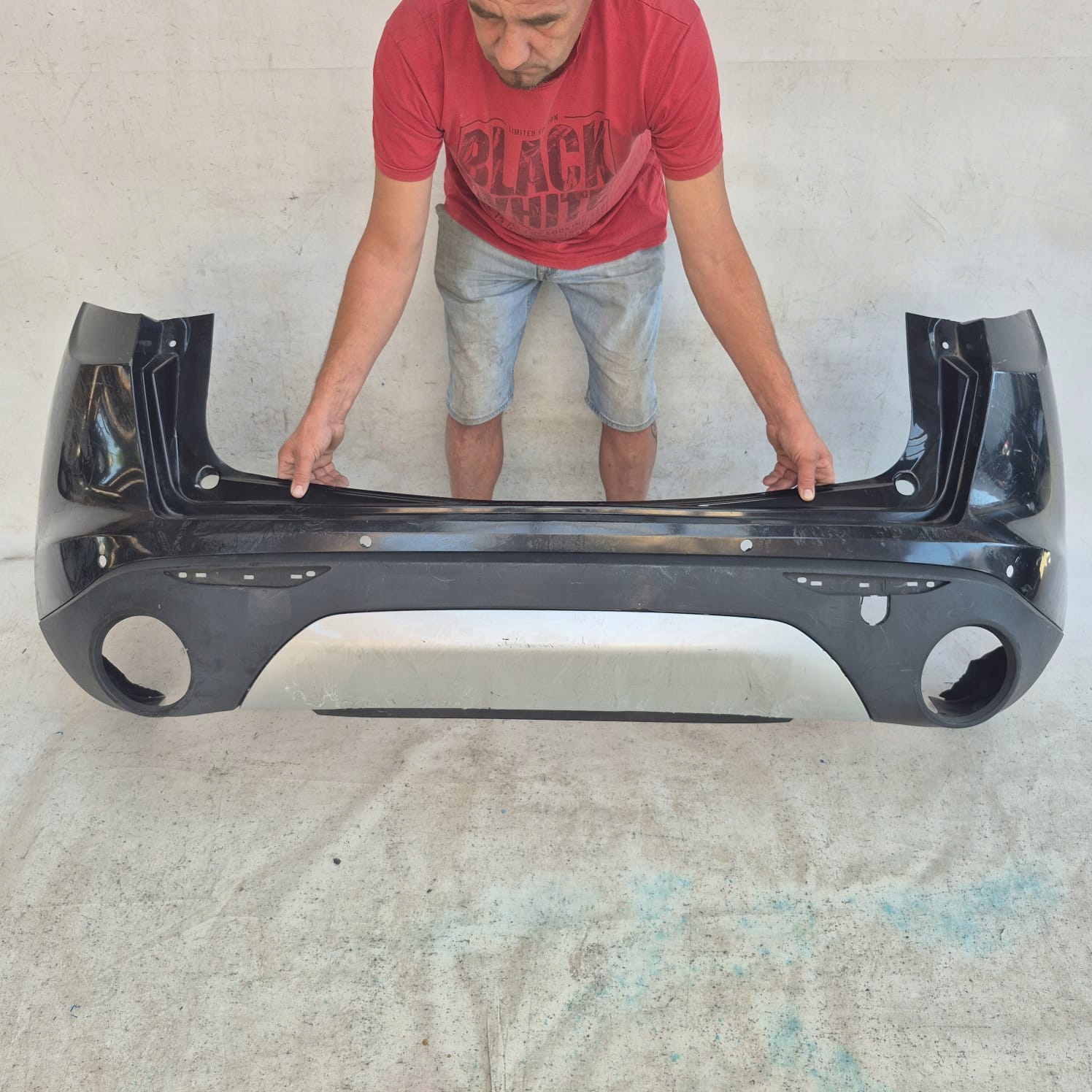 ALFA ROMEO STELVIO 16- bumper rear part rear 4PDC
