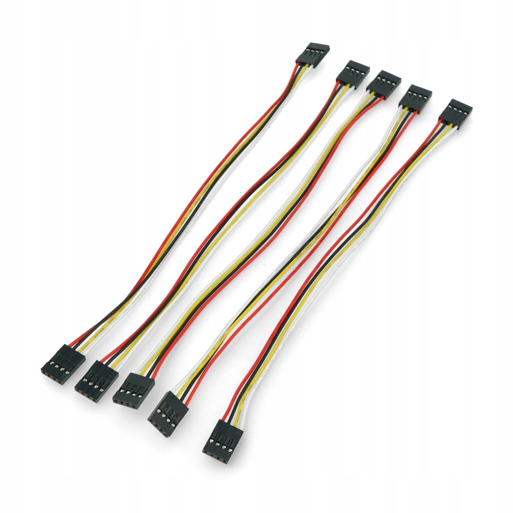 

Przewód żeńsko-żeński 4 pin 20cm 5 szt.