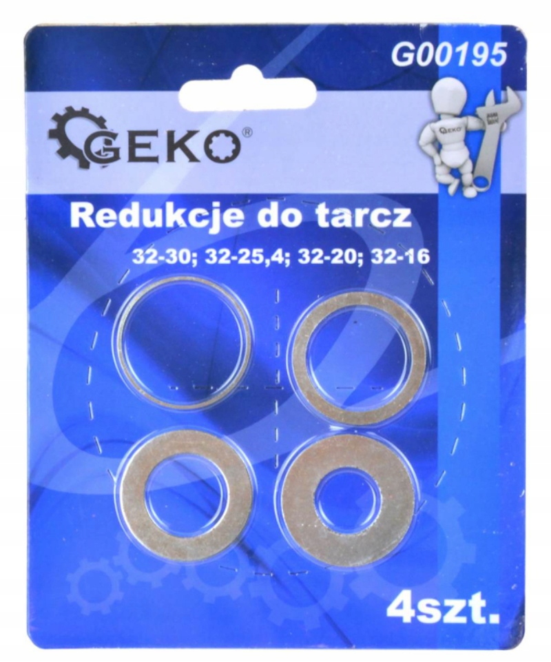 

Redukcje Do Tarczy Zestaw Komplet 4szt 32-16mm