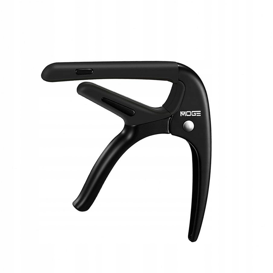 Kapodaster do gitary akustycznej, elektrycznej i basowej + 3 kostki