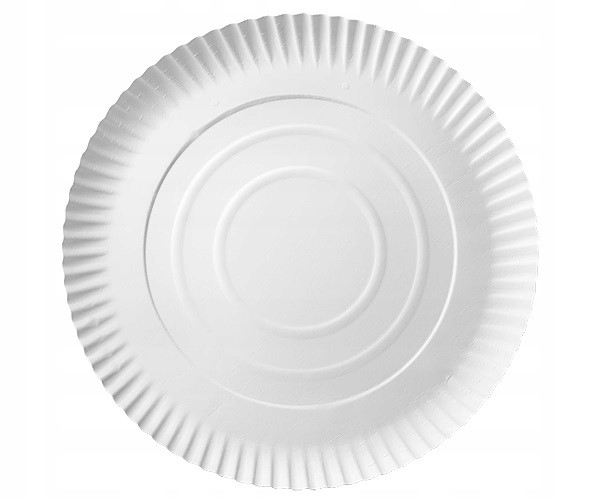 

Talerz papierowy biały jednorazowy 26cm 100szt